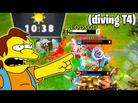 When Topson GRIEFS for content - Pablo PRO Ranked with Topson Arteezy w33