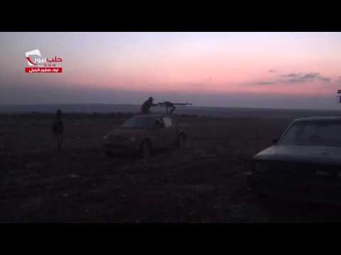 اشتباكات بين عناصر لواء صقور الجبل وجيش الثوار  في مدينة حلب