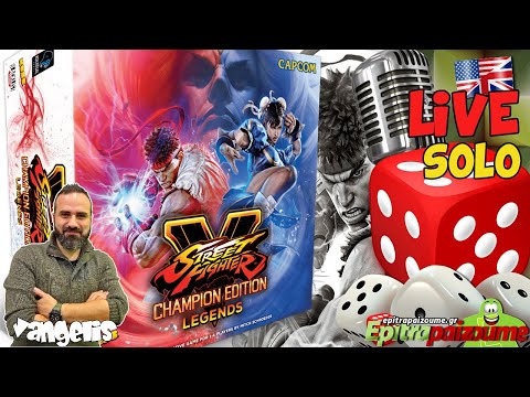 Street Fighter V Champion Edition Legends - Live Playthrough (EN) by Epitrapaizoume