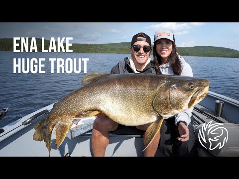 The Biggest Lake Trout on Ena Lake in Saskatchewan?!