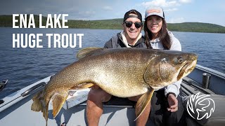 The Biggest Lake Trout on Ena Lake in Saskatchewan?!