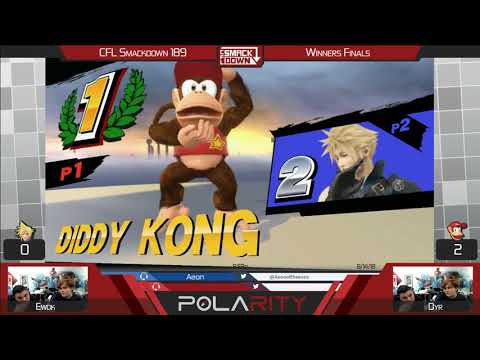CFL Smackdown 189 Smash 4 - Ewok (Cloud) vs Dyr (Diddy Kong) - Winners Finals