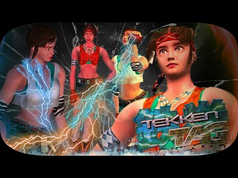 Julia ( Nina ) & Michelle ( Anna Moves ) Hard Tekken Tag Remastered UHD 4K 60 FPS
