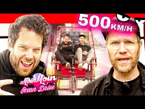 Video Thumbnail: Mit 500kmh durch die Fußgängerzone! Diese Rikscha hat immer Vorfahrt! | MoinMoin