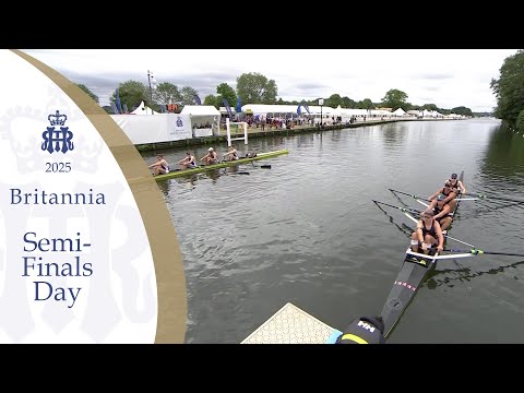 Molesey B.C. v Thames R.C. 'A' - Britannia | Henley 2025 Semi-Finals