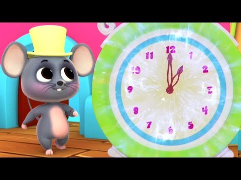 Hickory Dickory Dock | Maus und Uhr reime | Kinderreime | Lieder für Kinder | Reime für Kinder