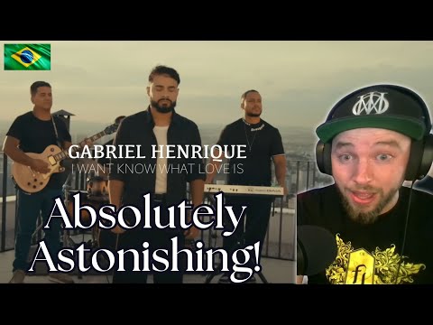 JUST SPEECHLESS!😲I Want to Know What Love Is - Gabriel Henrique, Coral Black To Black | Reaction