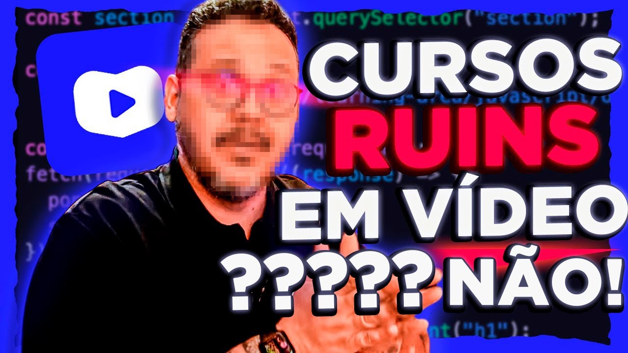 Porque o Guanabara NÃO SABE ENSINAR Programação?