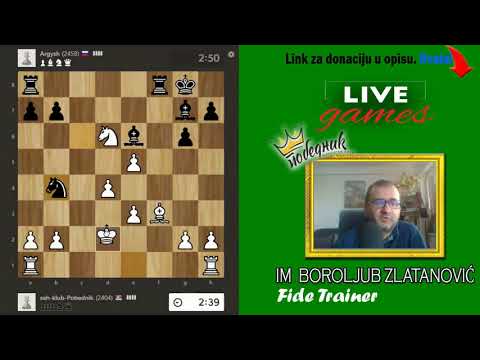 Moj patent - nikad viđena žrtva skakača i laka pobeda u završnici | IM Zlatanovic Boroljub #12