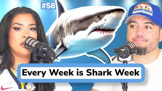 Why Are Sharks Attacking People?! + Nuggets Are Champions | The HISxHERS Podcast E59