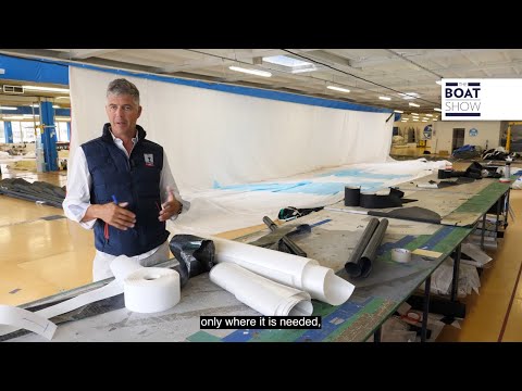 NORTH SAILS - HOW IT'S MADE A BOAT SAIL - North Sails Loft Tour - The Boat Show