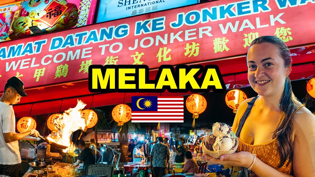 🇲🇾 JONKER STREET NIGHT MARKET (MELAKA): FOOD TOUR