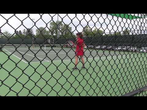 Westwood Girls Varsity Tennis vs Holliston 5/23/19