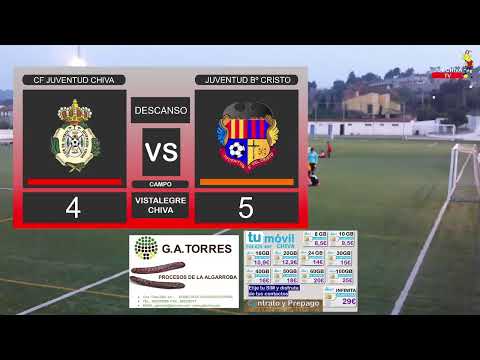 CF Juventud Chiva "B" vs CF Juv Bº Cristo - Benjamín -  26-03-21