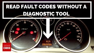 How to Read Fault Codes WITHOUT a Diagnostic Tool - Astra, Zafira, Corsa, Vectra etc. (Pedal Test)