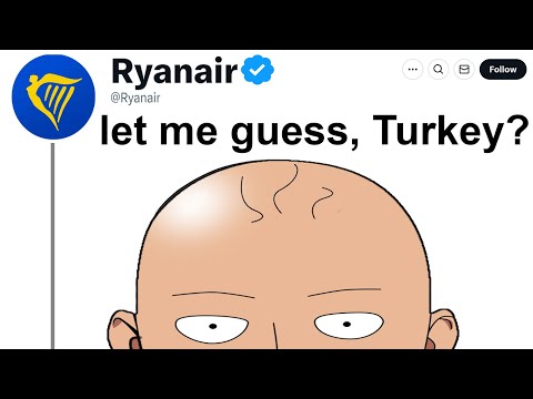 RYANAIR SAVAGE TWEETS