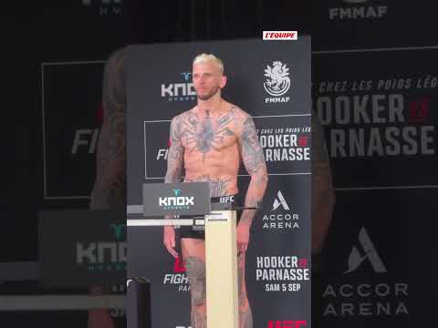 🔥 Dan Hooker a validé sa pesée à 70,3kg. Le main-event de l’UFC Paris est désormais officiel #ufc