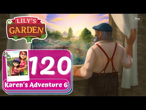 Lily's Garden - Day 120 - Karen's Adventure 6 - Gameplay