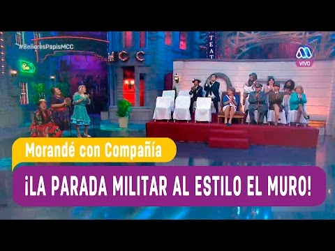 The military parade in the style of El Muro - Morandé con Compañía 2016