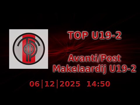 TOP (S) U19 - 2 - Avanti/Post Makelaardij U19 - 2 - Zaterdag 6 december 2025 om 14:50