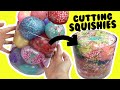 Mixing All DIY Squishies Slime Together Into One Bowl From Squishy Maker