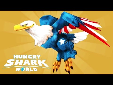 Hungry Shark World - New Baby Pet Eagle Super Steve