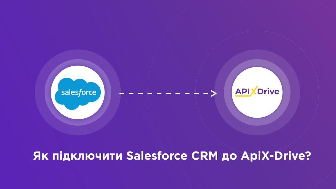 Підключення Salesforce CRM Підключення Salesforce CRM