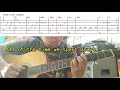 Starting Over Again by Natalie Cole(fingerstyle w/ Free Tabs Chords Lyrics on Screen)