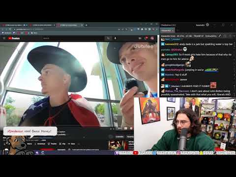 Hasanabi reacts to "Can a Liberal Make 100 Friends at a Trump Rally" | Stream 8/12/22