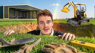 Pourquoi je creuse encore un énorme trou ? (C’est pas un bunker)