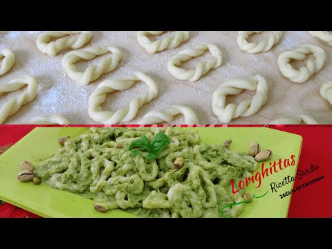 RICETTA SARDA: LORIGHITTAS DI KAMUT AL PESTO DI ASPARAGI E PISTACCHI "24GirlsOfChristmas"