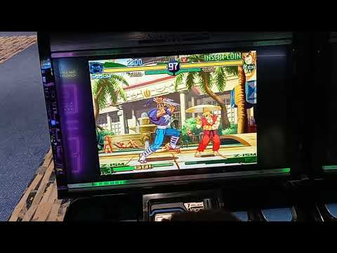 K & k playing Classic Arcade Games @ Round 1!!!