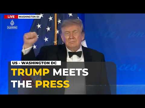 Trump addresses White House Correspondents’ Dinner