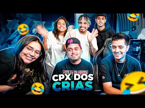 O CPX DOS CRIAS invadiu minha live! 🤣