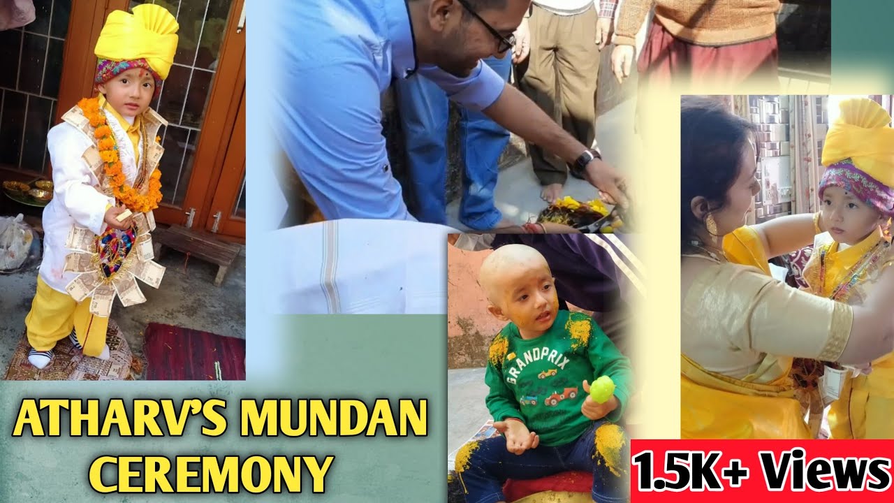Atharv's MUNDAN👨‍🦲 Ceremony In Hometown (Chapter-2) | Traditional Way Of Mundan