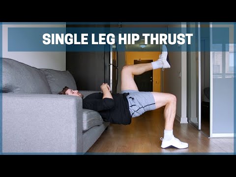 How To Do The Single Leg Hip Thrust