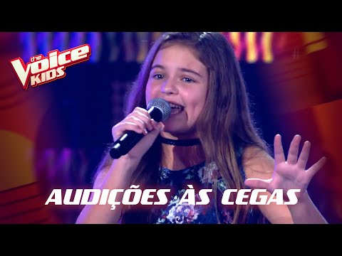 Marina Duarte canta 'Dancin' Days' nas Audições às Cegas – ‘The Voice Kids’ | 6ª Temporada