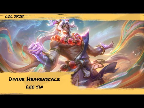 Divine Heavenscale Lee Sin Skin - League of Legends