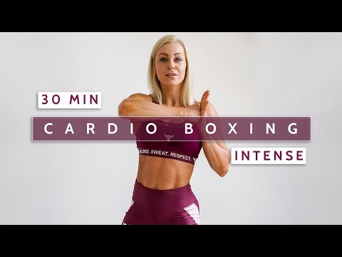 30 MIN CARDIO BOXING - Intense | Super Sweaty | Fun | No Equipment | Max Calorie Burn | Powerful