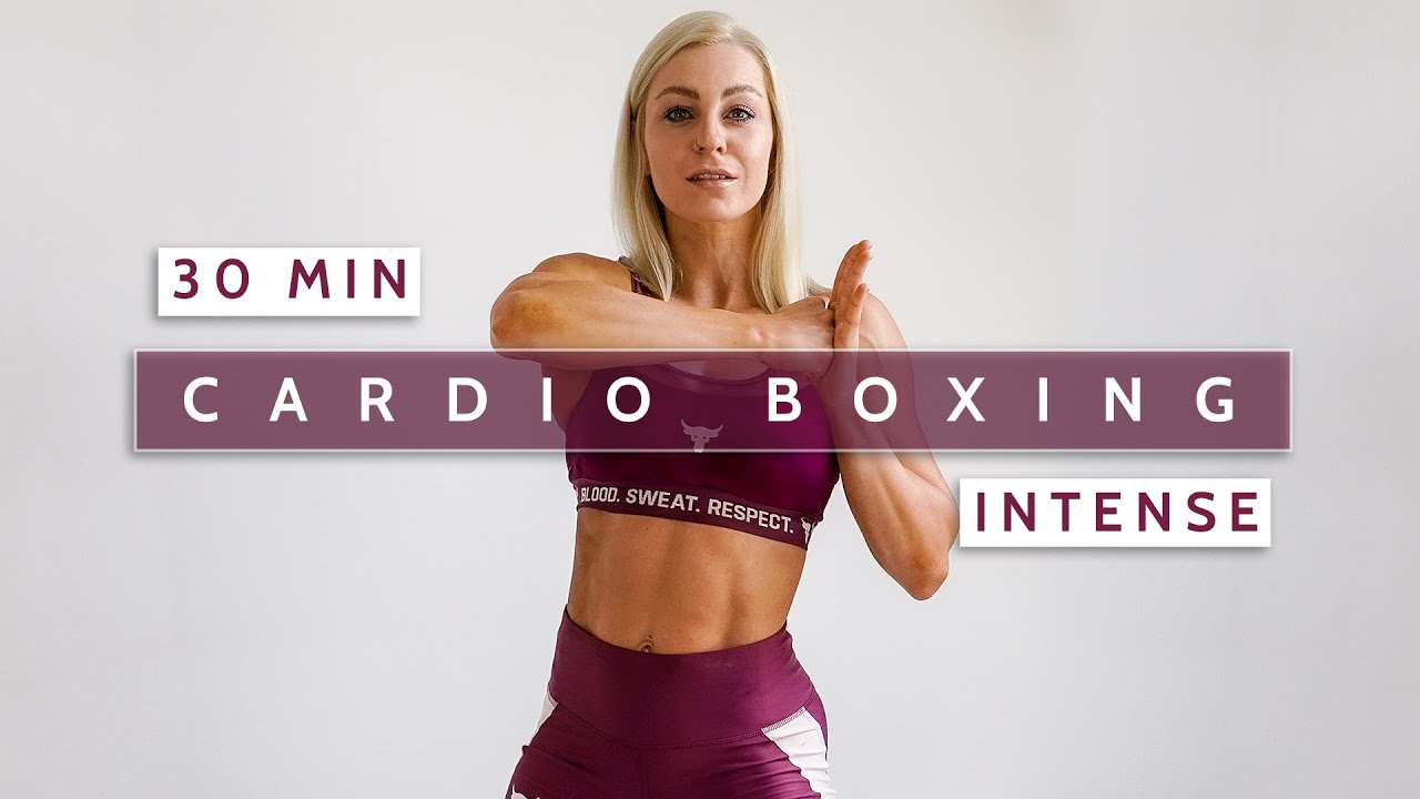 30 MIN CARDIO BOXING - Intense | Super Sweaty | Fun | No Equipment | Max Calorie Burn | Powerful