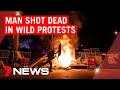 George Floyd death: Wild protests continue across the US | 7NEWS