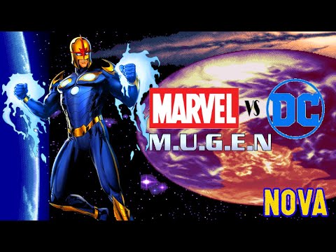 DC vs Marvel Mugen - The Human Rocket (Nova's Arcade Run)