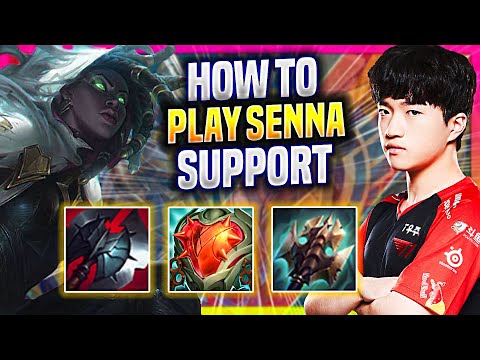 LEARN HOW TO PLAY SENNA SUPPORT LIKE A PRO! - T1 Keria Plays Senna Support vs Nautilus! |