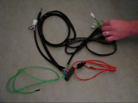 Electronically Isolated Trailer Wire Harness for 2012 Honda GL1800 by Big Bike Parts