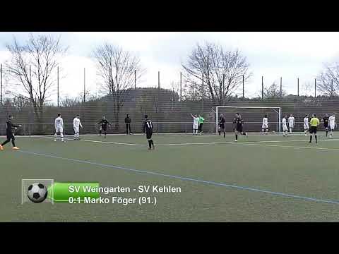 Videobericht SV Weingarten - SV Kehlen vom 9. April 2022 Siegtreffer