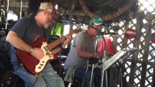 The card sound machine band lock the door live