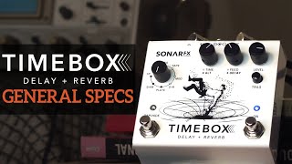 Video thumbnail for SonAr fx - Timebox Delay + Reverb - General Specs by SonAr fx