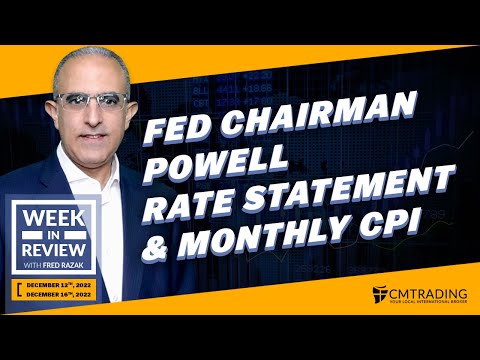 Week in Review -- December 12th – December 16th, 2022 - Fed  Powell Rate Statement & Monthly CPI.