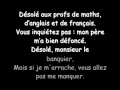 Sexion d'Assaut- Désolé (lyrics) 