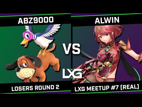 ABZ9000 (K.Rool/Duck Hunt) vs Alwin (Pyra Mythra) - lxg meetup #7 (real)